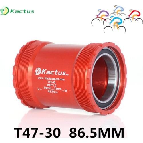 KACTUS T47-30 86.5mm Bottom Braket Ceramic Bearing For SRAM Red22 BB30, S-Works Cannondale Hollowgram Si\SL\SiSL\SiSL2 Crankset