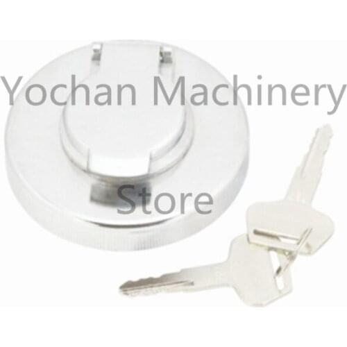 Diesel Cover Fuel Tank Cap For Komatsu Excavator 20U-04-21360 20U-04-21361 Fit PC50 PC60 PC128