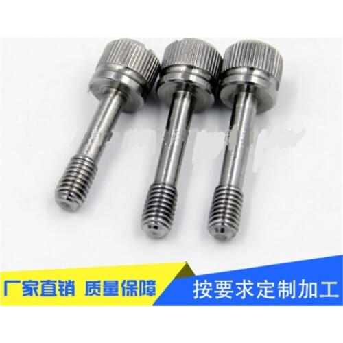 M5 Knurled Thumb Screw With Waisted Shank With Knurling Screws Manual Adjustment Bolt Knukles Tornillos Parafuso Tornillo GB839