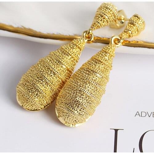 Fashion Jewelry Drop Dangle Earrings For Women Trendy Jewelry For Party Birthday Gifts 2021 New Arrival Hollow Back