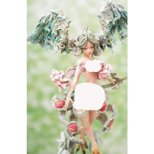 Resin Figure Kit Feather root Garage Kit Unpainted Garage Resin Model Kit