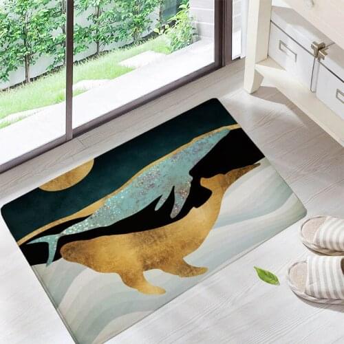 Floor Doormats Living Rooms Anti-slip Carpet for Home Balcony Bedroom Kitchen Bathroom Rug Entrance Door Mat