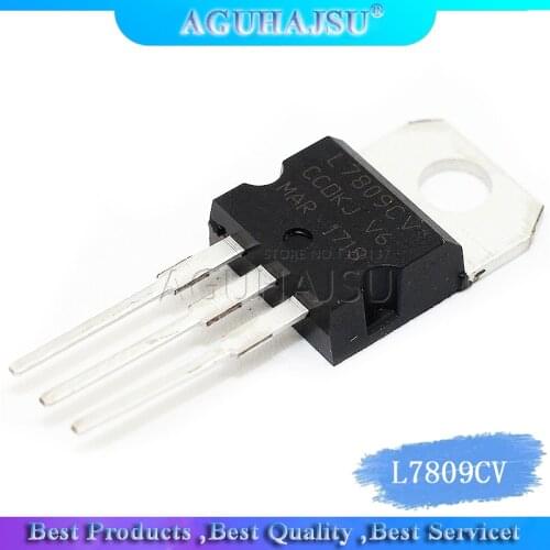 10pcs/lot L7809CV L7809 7809 Voltage Regulator IC TO-220 9V 1.5A