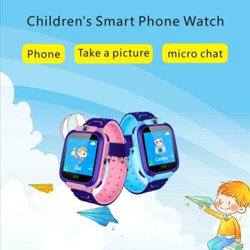 Smart Watch For Kids English Version Children Smart Bracelet Photography Remote Monitor Touch Smartwatch with 1.54'' screen