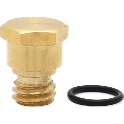 Water Separator Fuel Drain Plug W/ O-ring Upgrade For Ford Powerstroke 6.0L 6.0 Diesel 2003 2004 2005 2006 2007