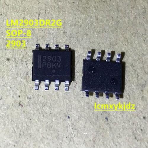 10Pcs/Lot , LM2903 LM2903DR LM2903DR2G SOP-8 ,New Oiginal Product New original free shipping fast delivery