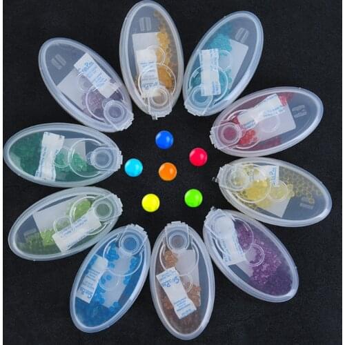 100pcs Mix Fruit Flavor Menthol Capsule Mint Beads Explosion Pops Cigarette Filter Brush Ball For Smoking Holder Accessories