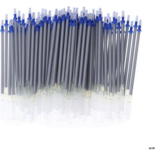 100pcs Refill Pen Silver Lead Pen Marking Pens for Fabric Leather Shoes