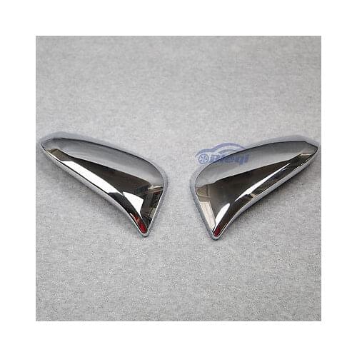 ABS New Chrome Rear View Mirror Side Molding Cover For Toyota RAV4 2013-2016