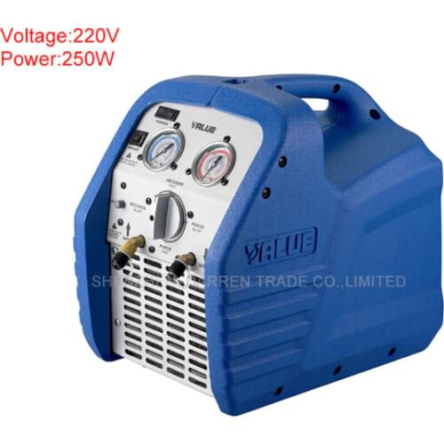 High Reliable Refrigeration Recovery Machine VRR12L Air Conditioner Refrigerant Recovery Machine AC 220V