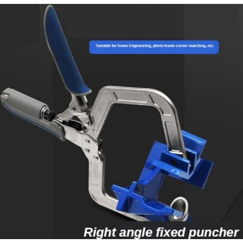 Auto-adjustable Rugged 90 Degree Corner Clamp and Face Frame Woodwork Right Angle Clamp Fit Tool