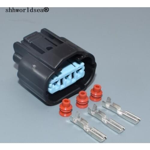 Shhworldsea 3 Pin 2.0mm Auto waterproof Connector Female Male For Honda K-Series 05-06 VSS Vehical Speed Sensor plug 6189-0596