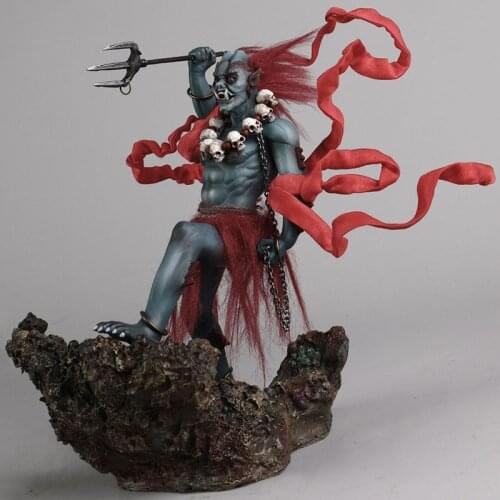 HaoYuToys ZH18014 1/6 Chinese Mythology Series Patrol Yaksha Figure Statue Model for Fans Gift Collection