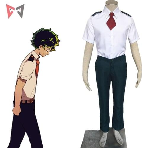 Athemis Anime My Hero Academia Cosplay Costume custom made High Quality Pants and shirt