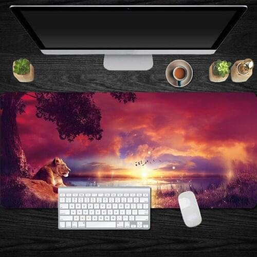 Lion mouse pad mat