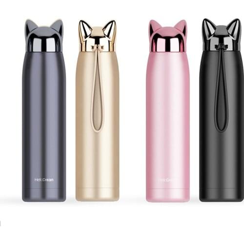 New Insulation Cup 304 Stainless Steel Sealed Vacuum Outdoor Portable Gift Cup Stainless Steel Water Bottle Coffee Travel Mug