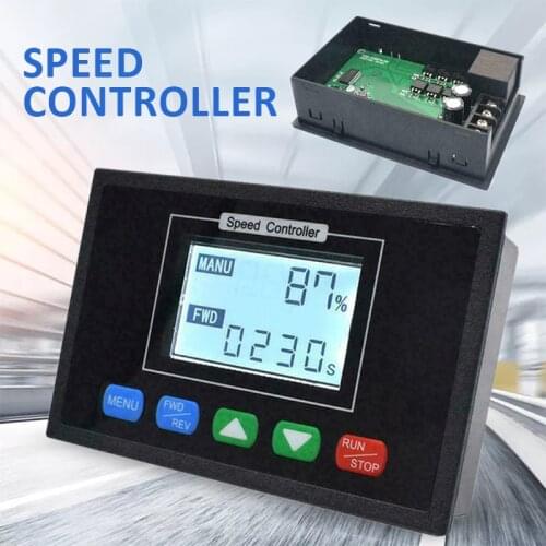 New 1pc DC 12V 24V 36V PWM DC Motor Speed Controller Speed Controller Module Car Fan Speed Regulator Adjustable