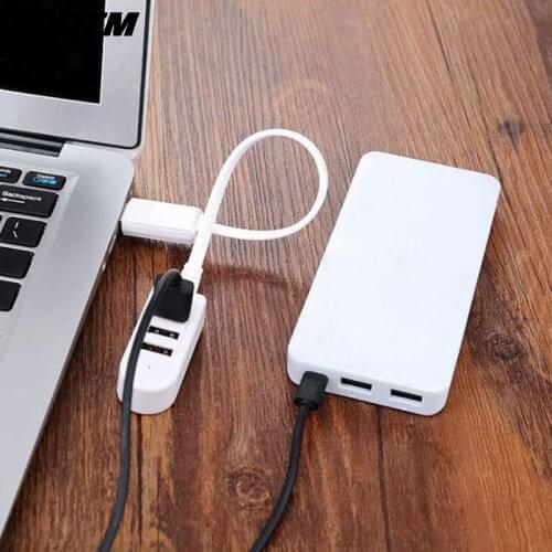 3 Ports Usb Hub 3A Multi Splitter Charger Converter Extension Line Expansion Multifunction Desktop PC Laptop Adapter