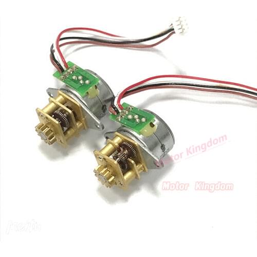 15MM Precision Reduction Gearbox 2-Phase 4-Wire Full Metal Gear Reducer Stepper Motor For precision communication equipment