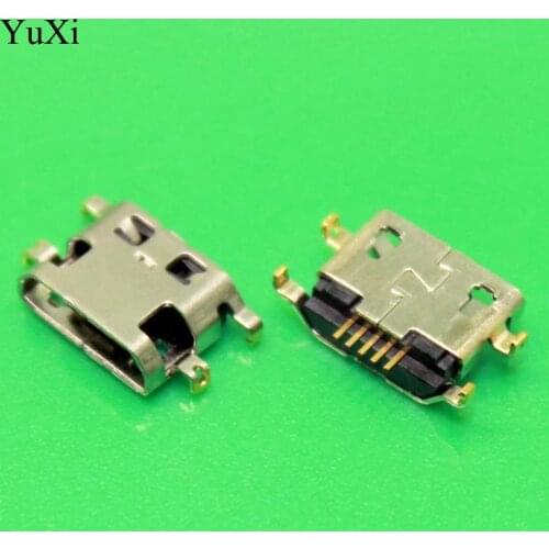 YuXi Micro 5P 5pin 5 pin USB connector for HuaWei G7 G7-TL00 for Lenovo A708t S890 Alcatel 7040N charging port