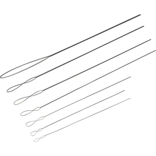 1Pc Multi-Size Stainless Steel Big Eyes Opening Twist Type Beaded Needle For Jewelry Bracelet Necklace DIY Handmade Accessories