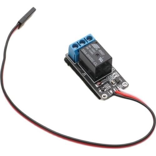 1pc J1 Universal Relay Switch PWM Trigger On-off Servo Signal Input Transmitter Controller Support 5V Receiver fr RC Plane Drone