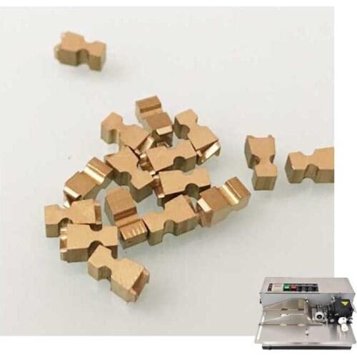 English alphabet for printing for MY380 coding machine(0-9 each one 6pcs,EXPLOTMFG each one 2pcs, symbols 6pcs)