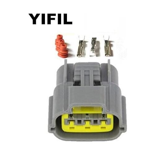 5/10pcs/lot 3 Pin/Way Sumitomo Ignition Coil Plug TPS Connector Sensor For Renault Nissan Skyline sr20 rb20 rb25 rb26 6098-0141