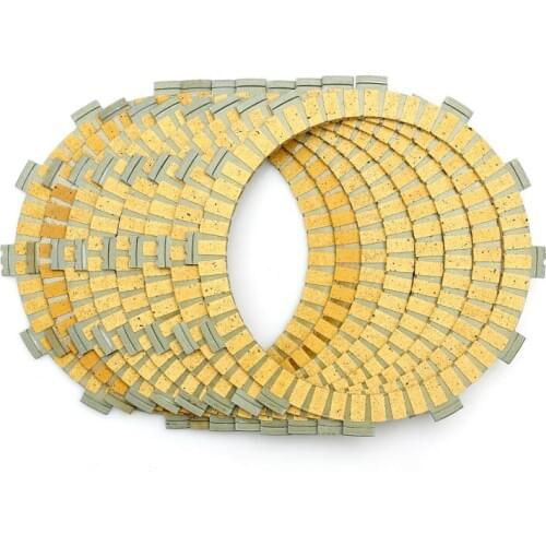 8 pcs high quality Motorcycle Clutch Friction Plate Kits Set For YAMAHA WR250Z YZ250 YZ250WR XVS650 XVS650A XVS650AT FZ-07 15-16