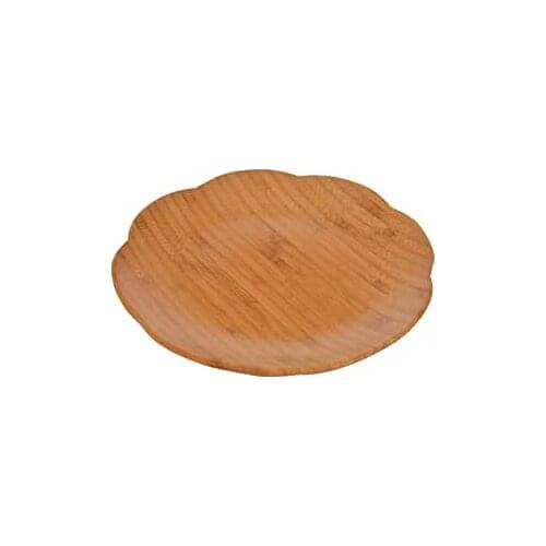 Bambum B2598 Pappi-Flower Shaped Plate 20 cm, Brown
