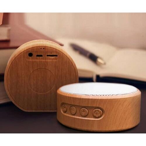BGreen Retro Wood Grain Mini Bluetooth Speaker Portable MP3 TF Card Speaker Support Aux In Hand-Free Call