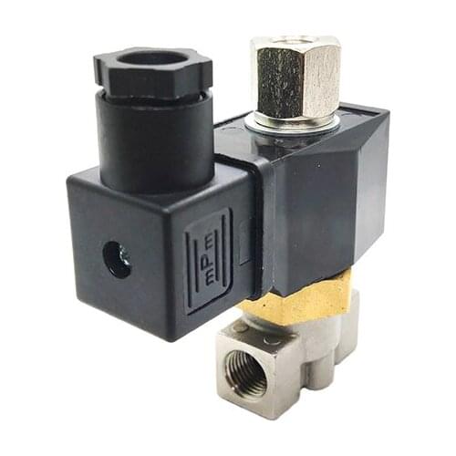 DN8 Stainless Steel Normally Open Solenoid Valve 2 Way Corrosion Resistant Switch Valve Water Valve 220V 24V 12V