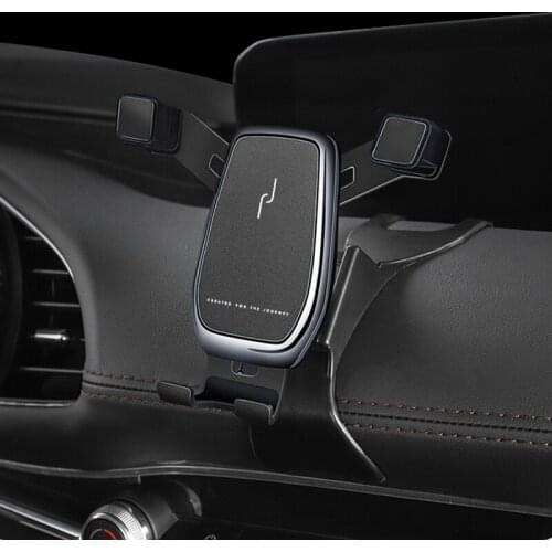 Gravity Car GPS Stand Air Vent Clip Phone Holder for Mazda 3 Axela BP Accessories 2020 2021