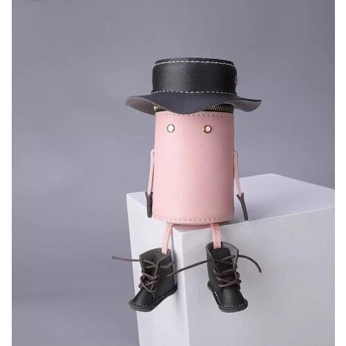 Creative Hat Shape DIY Bag Making Materials Handcraft Shoulder Bag Sewing Accessories Beginners Bag Self-made Leather Supplies