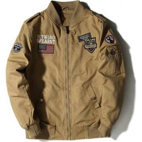 Spring Autumn Male New Pattern Man Loose Coat Outdoor Baseball Highest Quality Fashion Flight Serve Leisure Time Mens Jacket