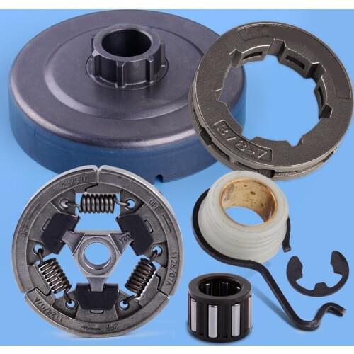 LETAOSK Chain Sprocket Clutch Drum Cage Bearing Worm Gear E-Clip Set Fit For Stihl 044 046 MS440 MS460Accessories
