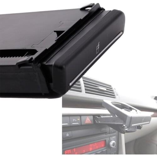 New Black Front Car Cup Holder Sliding for VW Audi A4/B6/B7 2002-2008 8E1862534K