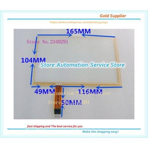The Original 7 Inch Touch Panel GP-070F-4K-NR07RT For Industrial Vehicle Navigator Learning Machine Screen