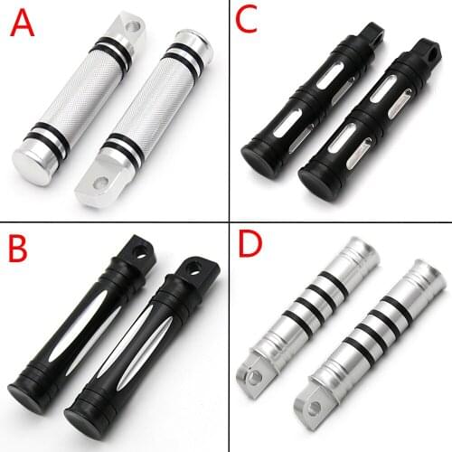 Motorcycle Rider Rear Foot Pegs FootRests Footpeg Pedal For Harley Sportster Lron XL 883 1200 883R 883C 883L Street XG 750 500