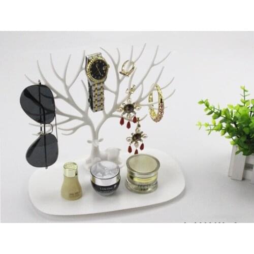 Hot sale Jewelry Necklace Earrings Rings Deer Stand Display Organizer Holder Show Rack fashion bracelet cosmetic display rack