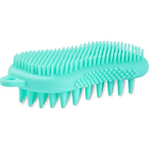 Q1QD Hair Scalp Massager Shampoo Brush Exfoliating Silicone Bath Body Brushes Easy to Clean Remove Dandruff for Women Men