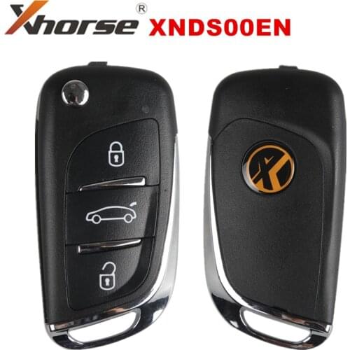 XHORSE XNDS00EN DS Style Wireless Universal Remote Key 3 Buttons XN002 Remote Key for DS for VW VVDI Key Tool