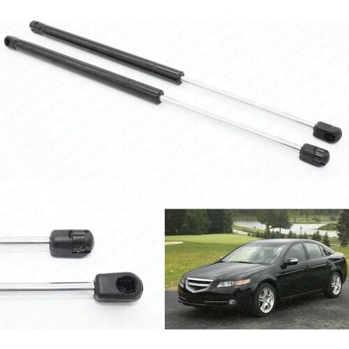 2pcs Front Hood bonnet Auto Gas Spring Prop Arm Lift Support for Acura TL 2004 2005 2006 2007 2008 14.06 inch