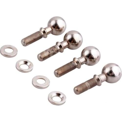 4 Pieces 85778 Front Suspension Arm Balls For RC Cars 1/8 Scale Models Off Road HSP 94885 94886