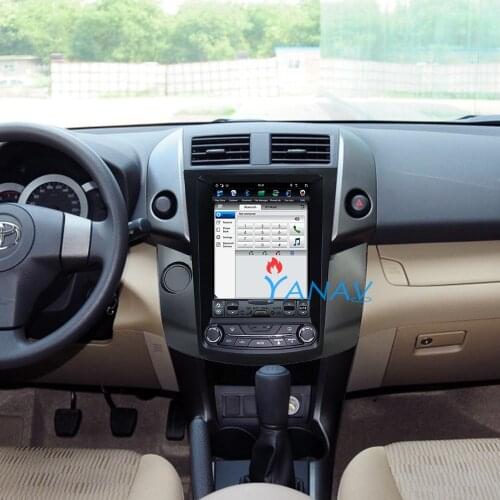 Vertical screen car radio GPS navigation For-Toyota RAV4 2009-2013 car stereo Multimedia player android car video DVD player
