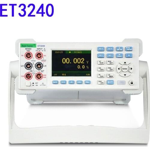 ET3240 Automatic 22000 Counts Benchtop Digital Multimeter with 3.5 Inch TFT Large Clear Screen High Accuracy Desktop Multimeter