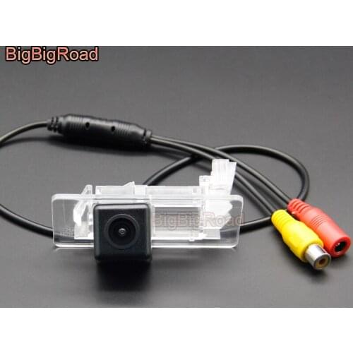 BigBigRoad For Volkswagen Sharan 7N MK2 2011- 2015 / Touran 2011 - 2016 Vehicle Wireless Rear View Parking Camera HD Color Image