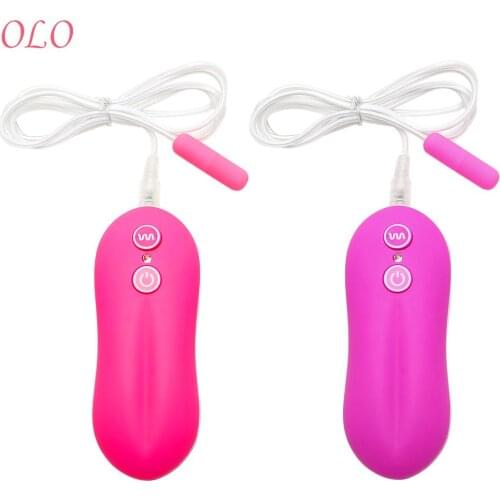 IKOKY Vibrating Egg Urethral Plug Vibrator Mini Bullet Vibrator Remote Control Sex Toys for Women G-Spot Massager