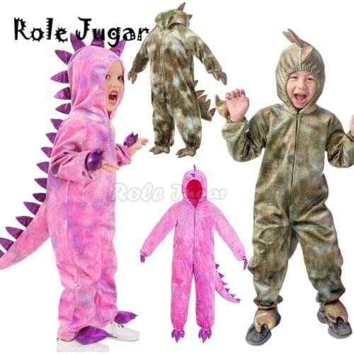 Tyrannosaurus Dinosaurs Costumes Boys Girls Halloween Cosplay Costumes Disfraces Kid Party Role Play Dress Up Jumpsuit C75C85