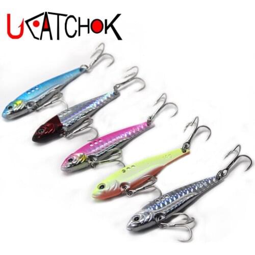 1pcs/pack 10g/14g/18g Metal Laser VIB Fishing Lure Fishing Tackle Crankbait Vibration Spoon Spinner Sinking Bait